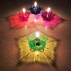Set of 12 and set of 24 3D Reflection Diya